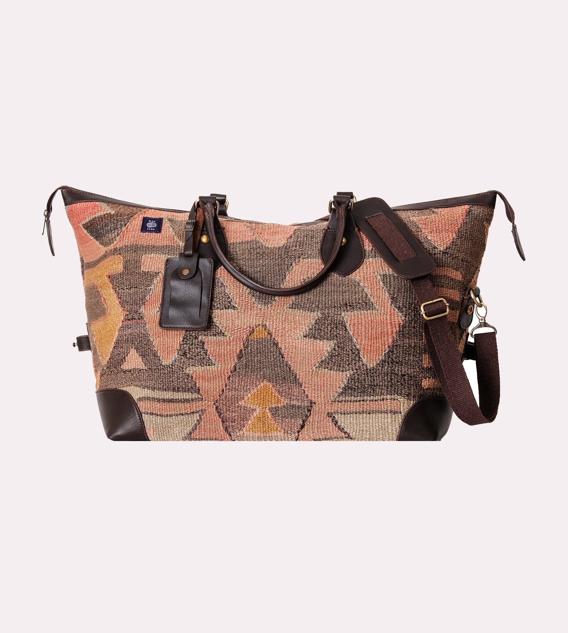 kilim weekender bag