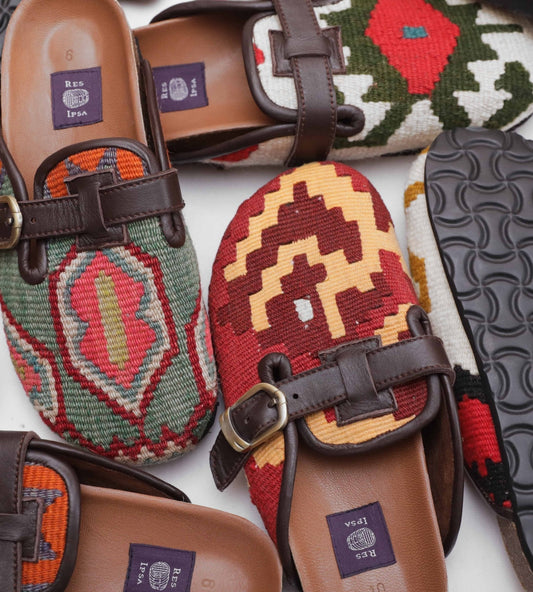 Styling Kilim Clogs with the Res Ipsa Global Community | RES IPSA - RES IPSA