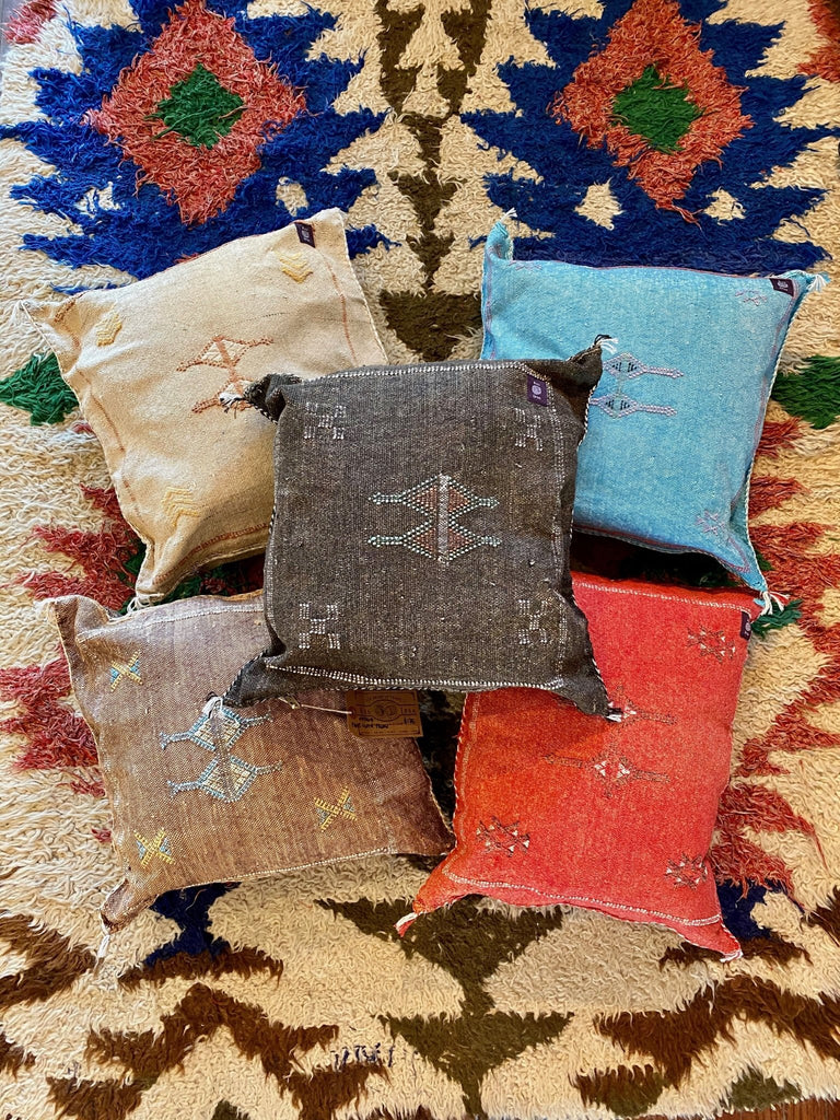 Artisanal Cactus Silk Fabric by The Yard - Sabra Silk - 100% Custom -  Little Moroccan Things