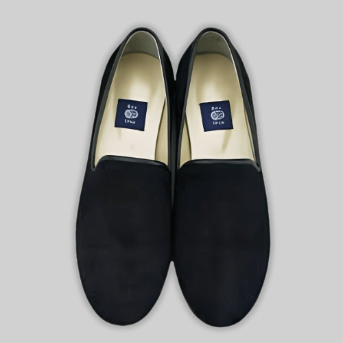 Black Suede Loafers - RES IPSA