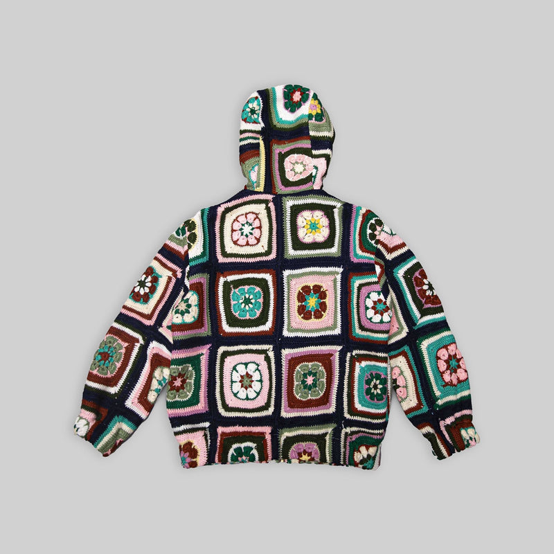 Crochet Bomber Hoodie - RES IPSA