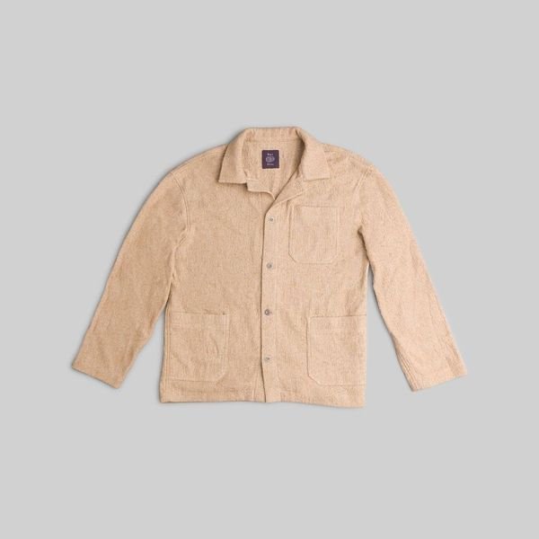 Handwoven Beige Workshirt - RES IPSA