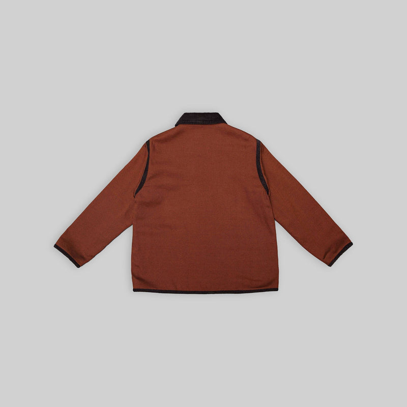 Handwoven Reversible Jacket with Corduroy Trim - RES IPSA