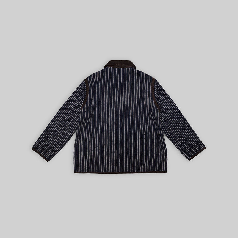 Handwoven Reversible Jacket with Corduroy Trim - RES IPSA