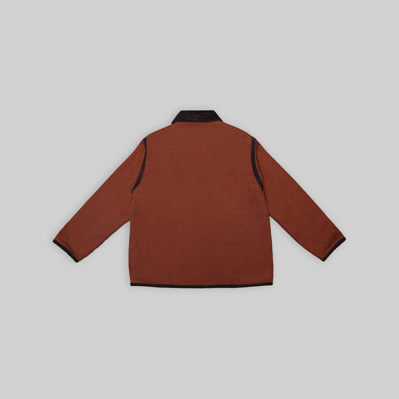 Handwoven Reversible Jacket with Corduroy Trim - RES IPSA