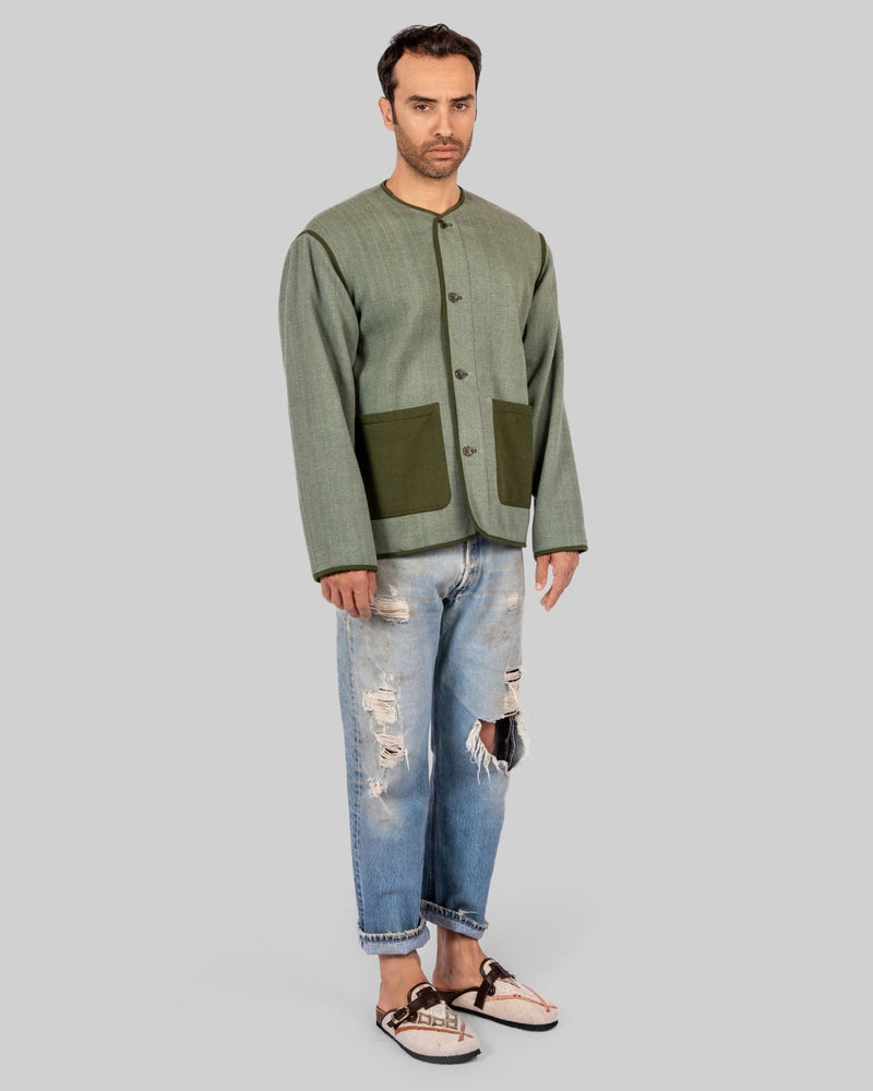 Handwoven Reversible Military Jacket - RES IPSA