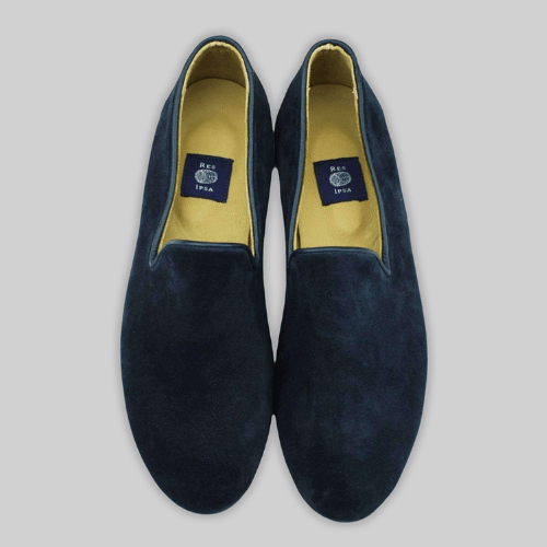 Midnight Suede Loafers - RES IPSA