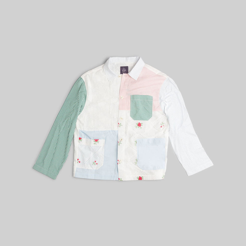 Patchwork Cotton Workshirt - RES IPSA