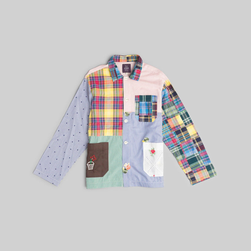 Patchwork Cotton Workshirt - RES IPSA