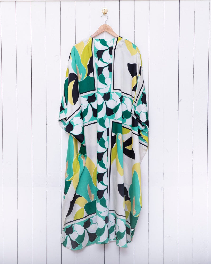 Silk V - Neck Kaftan - RES IPSA