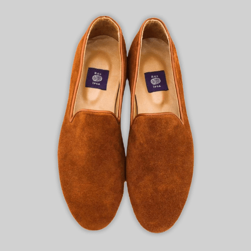 Snuff Suede Loafers - RES IPSA