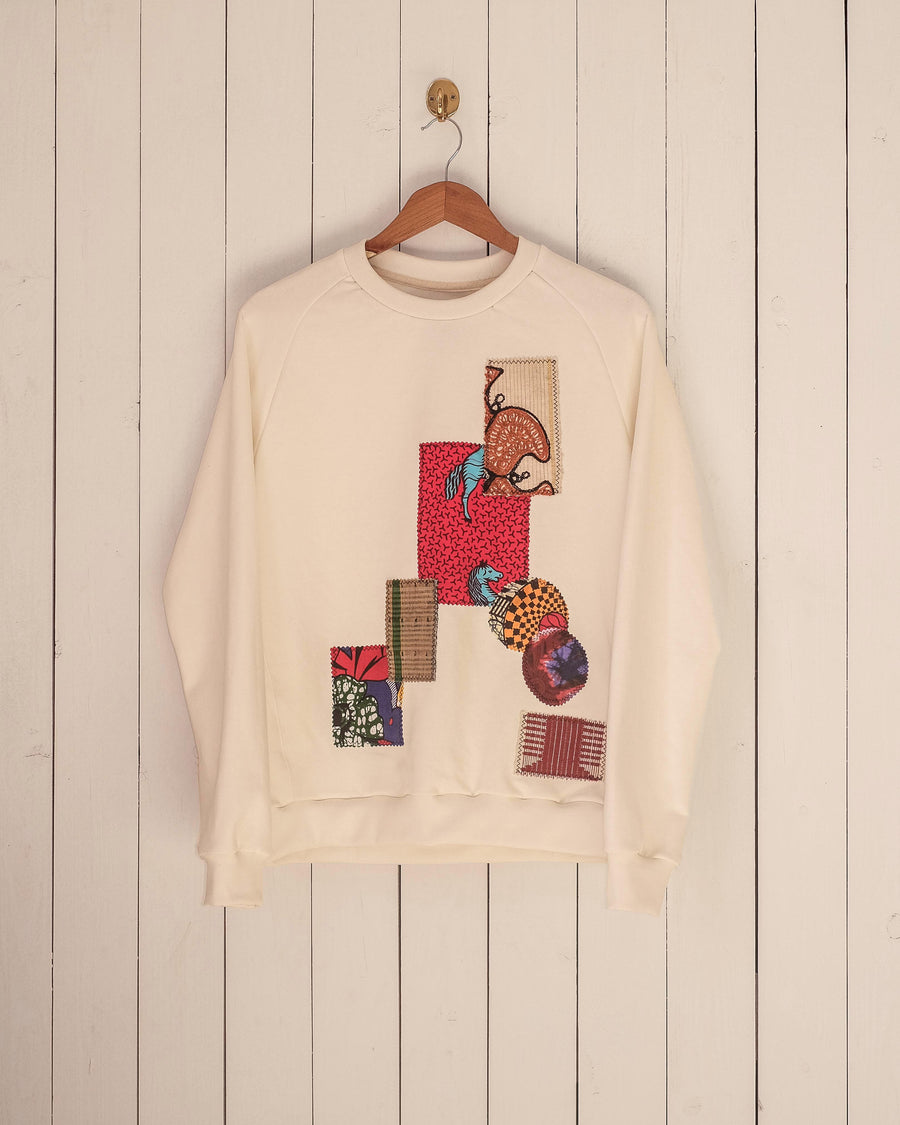 Patched Sweatshirt #3