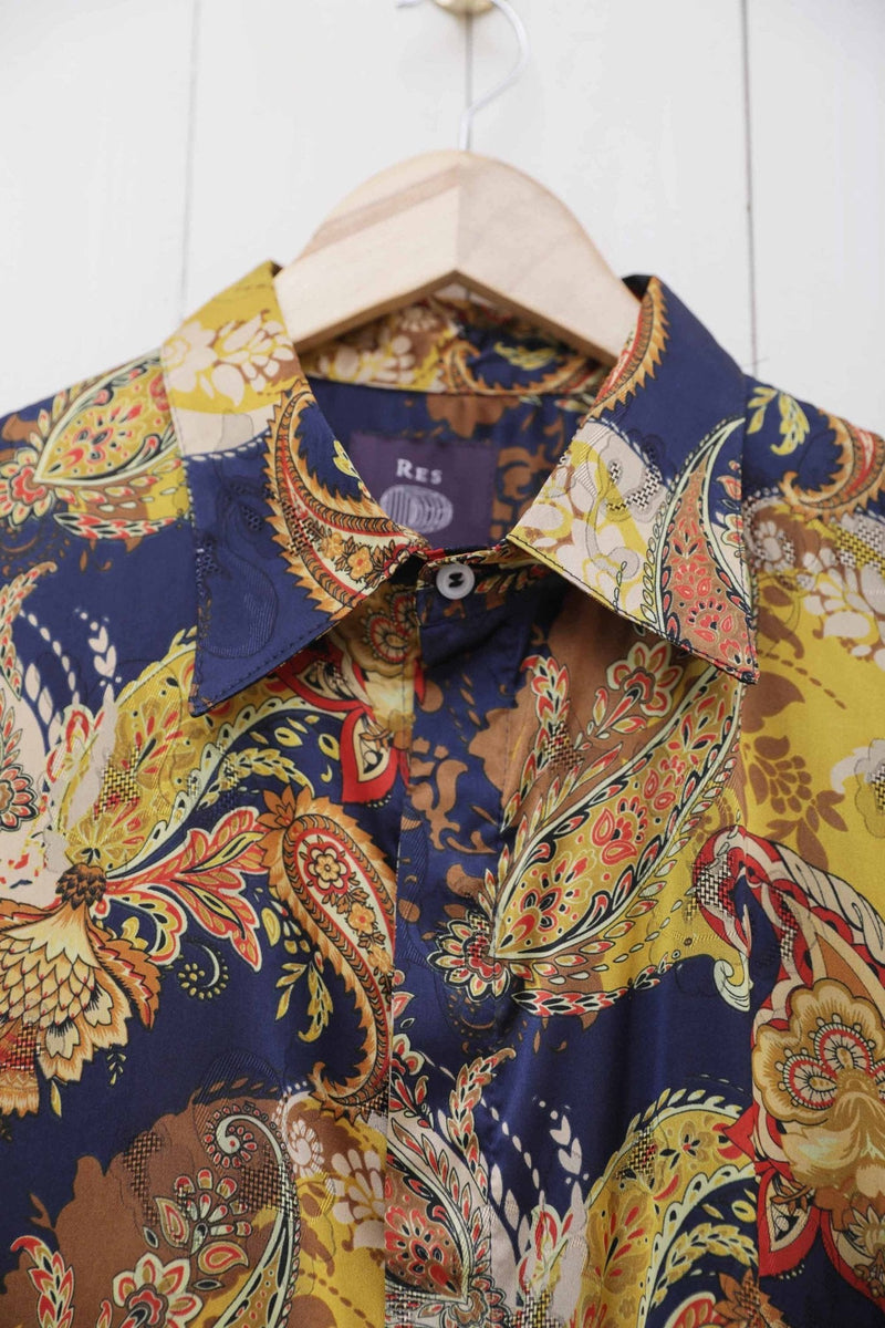 Button Down Silk Kaftan - RES IPSA