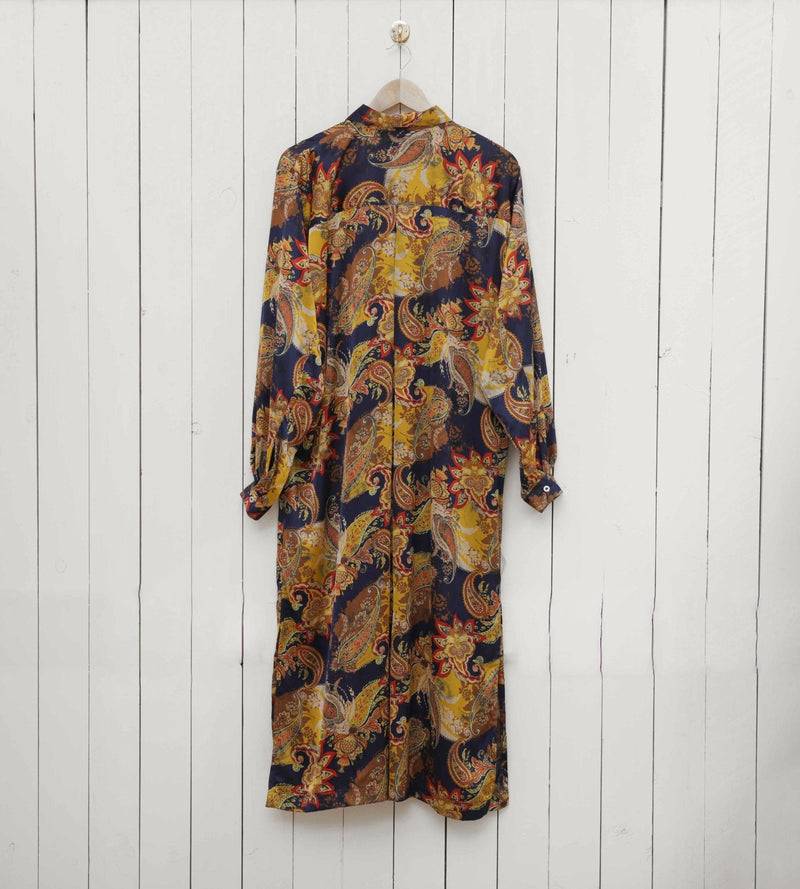 Button Down Silk Kaftan - RES IPSA