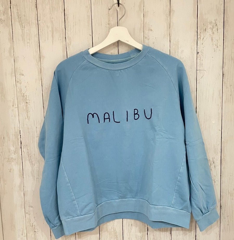 Stone Washed Hand-Stitched Sweatshirt - RES IPSA